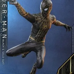 Hot Toys Hot Toys Limited Spider-Man - No Way Home (Black & Gold Suit) Sixth Scale Figure 17 Hot Toys Hot Toys Limited Spider-Man - No Way Home (Black & Gold Suit) Sixth Scale Figure