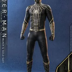 Hot Toys Hot Toys Limited Spider-Man - No Way Home (Black & Gold Suit) Sixth Scale Figure 14 Hot Toys Hot Toys Limited Spider-Man - No Way Home (Black & Gold Suit) Sixth Scale Figure