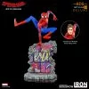 Iron Studios Marvel Into The Spider-verse Spider-Man Peter B Parker 1/10th Scale Statue