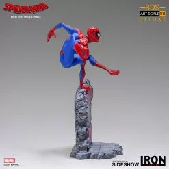 Iron Studios Marvel Into The Spider-verse Spider-Man Peter B Parker 1/10th Scale Statue
