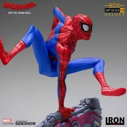 Iron Studios Marvel Into The Spider-verse Spider-Man Peter B Parker 1/10th Scale Statue