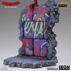 Iron Studios Marvel Into The Spider-verse Spider-Man Peter B Parker 1/10th Scale Statue