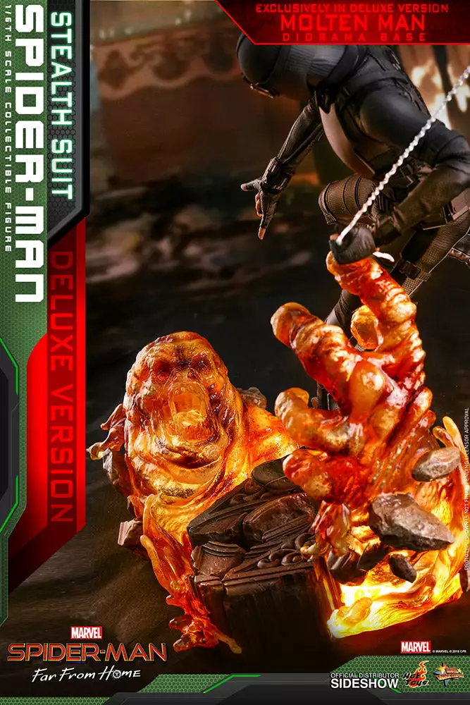 Hot Toys Hot Toys Limited Spider-Man: Far From Home (Stealth Suit) DELUXE Version Marvel Sixth Scale Figure 7 Hot Toys Hot Toys Limited Spider-Man: Far From Home (Stealth Suit) DELUXE Version Marvel Sixth Scale Figure
