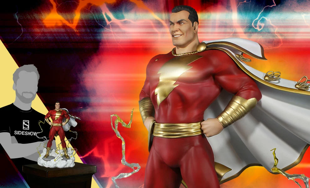 TweeterHead Shazam Exclusive Super Powers DC Comics Maquette 11 TweeterHead Shazam Exclusive Super Powers DC Comics Maquette